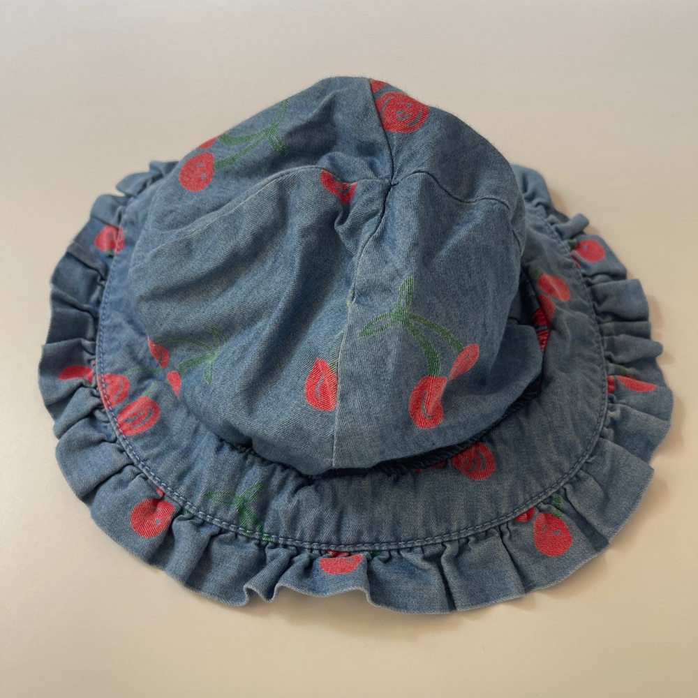 Stella McCartney Kids cherry print baby sun hat 3-6 months